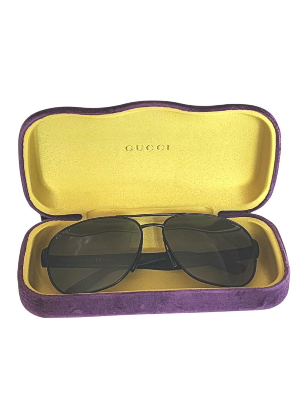 GUCCI Men's Polarized Aviator Sunglasses GG2260/F/S